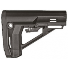 T-style polymer collapsible stock for buffer tubes
