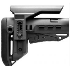 CP-style polymer collapsible stock with Cheek Pad for buffer tubes