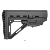 A-style polymer collapsible stock for buffer tubes