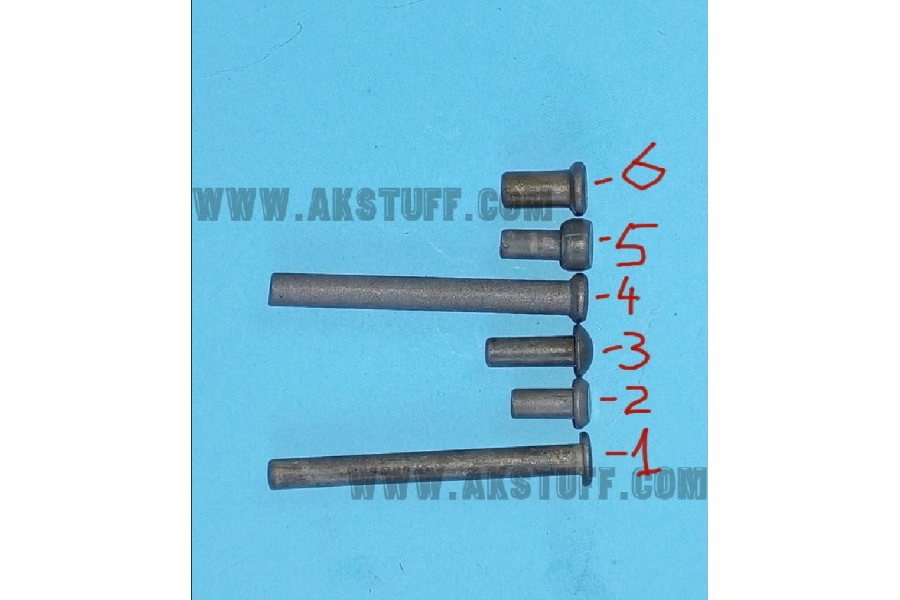Russian Bump Rivet Rivet #5 for AK-100 series rifle Russian Standard