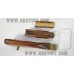 AK-74 surplus wood stock set "Afghan Amber" color (UNISSUED, Made in USSR)