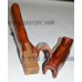 AKM pattern wood set Afghan Amber finish (Siberian Customs)