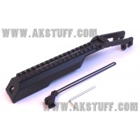 B-33 AK Dust Cover with integral Weaver rail
