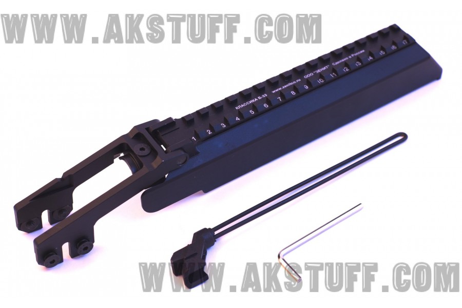 B33 AK dust cover with weaver