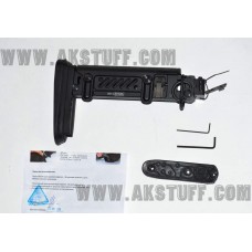 PT-1 side folding stock by ZenitCo (4.5mm hinge)